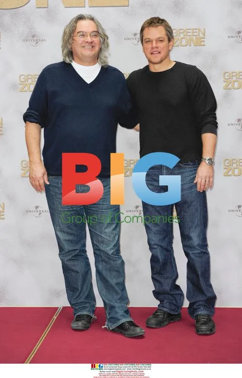 Paul Greengrass and Matt Damon at "GREEN ZONE" Photocall