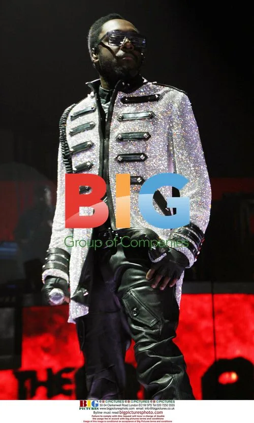 Will.i.am of The Black Eyed Peas Performing