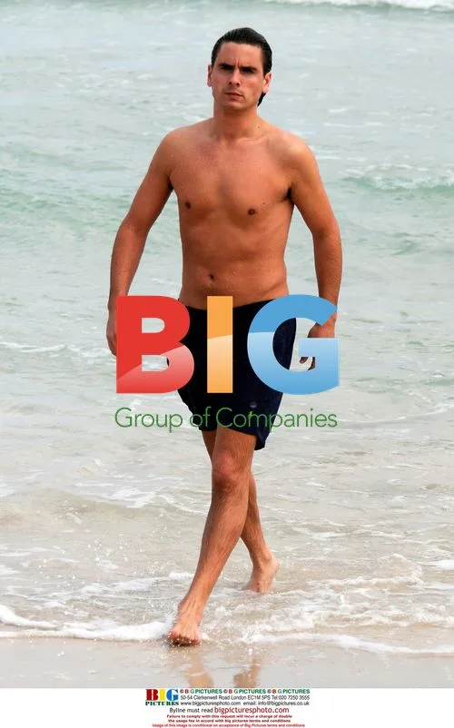 Scott Disick swims in Miami Beach