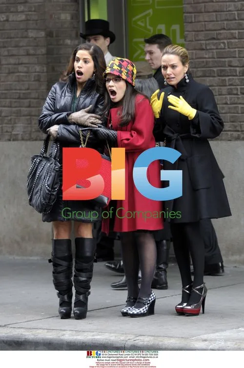 Ugly Betty Cast on NY Set