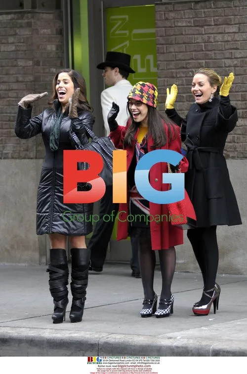 Ugly Betty Cast on Set in NYC