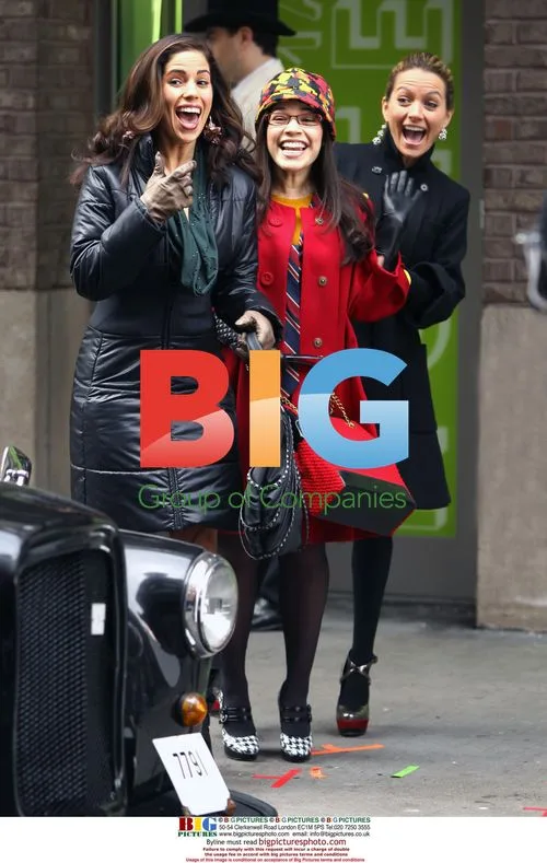 Ugly Betty Cast Film in NYC