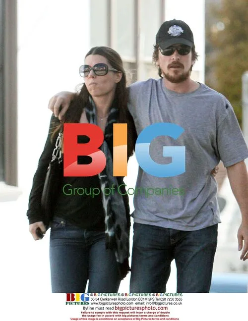 Christian Bale & Wife Sibi Lunch in Pacific Palisades