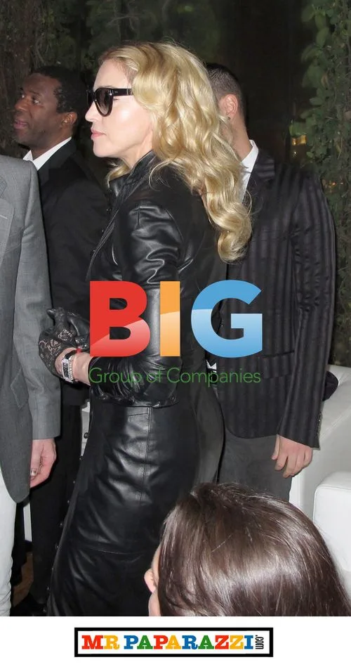 Madonna at Tom Munro Photo Exhibit