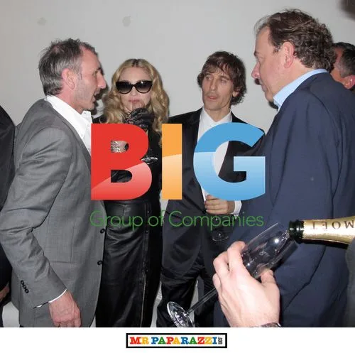 Madonna at Tom Munro Photo Exhibit