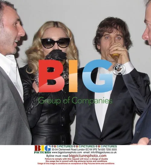 Madonna at Tom Munro Exhibit
