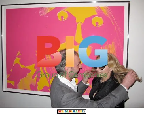 Madonna at Tom Munro Photo Exhibit