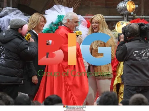 Mischa Barton at Carnevale di Cento in Ferrara