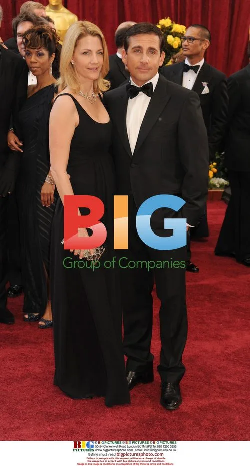 Steve Carell and Nancy Carell at Oscars