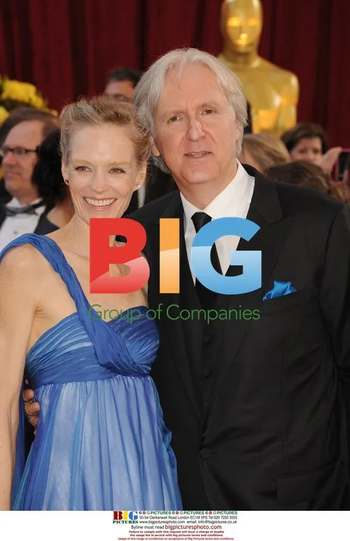 Suzy Amis and James Cameron at Oscars