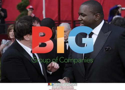 Tarantino and Quinton Aaron at 82nd Oscars