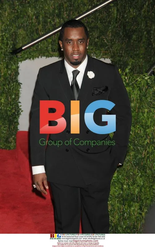 P. Diddy at Vanity Fair Oscar Party