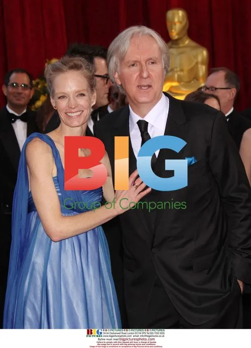 James Cameron and Suzy Amis at 82nd Academy Awards