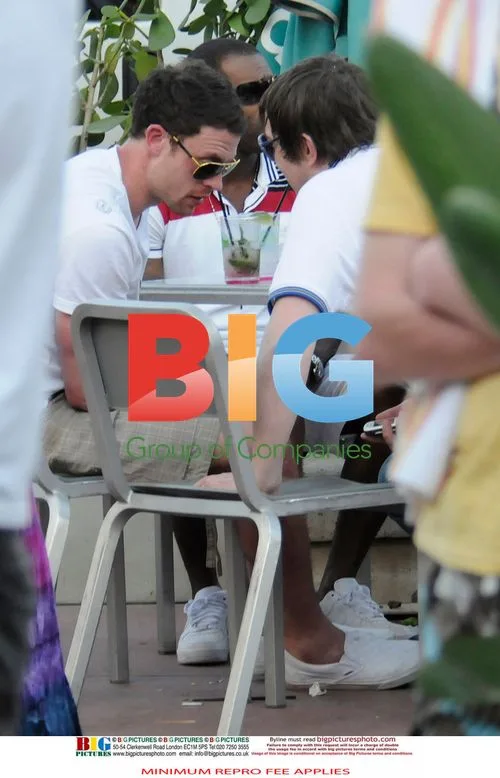 Wayne Bridge and Manchester City Teammates Party in Miami