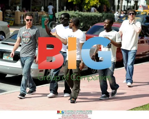 Wayne Bridge with Man City Pals in Miami
