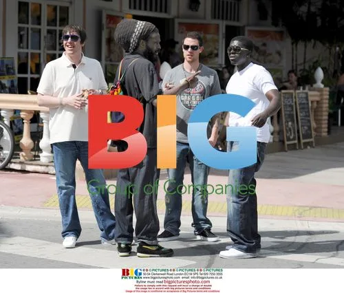 Wayne Bridge with Man City Pals in Miami