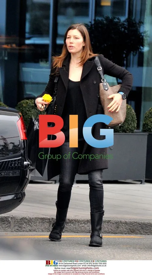 Justin Timberlake and Jessica Biel in Geneva