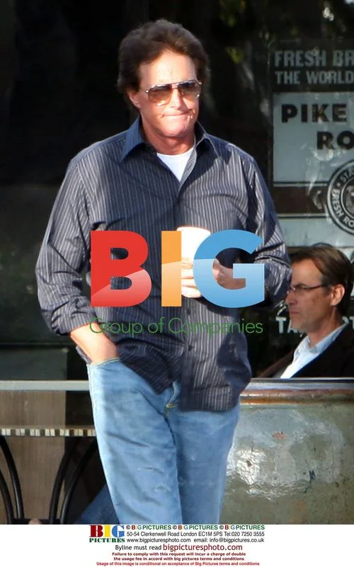 Bruce Jenner at Starbucks in Beverly Hills