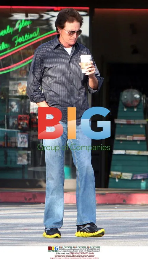 Bruce Jenner Grabs Starbucks in Beverly Hills