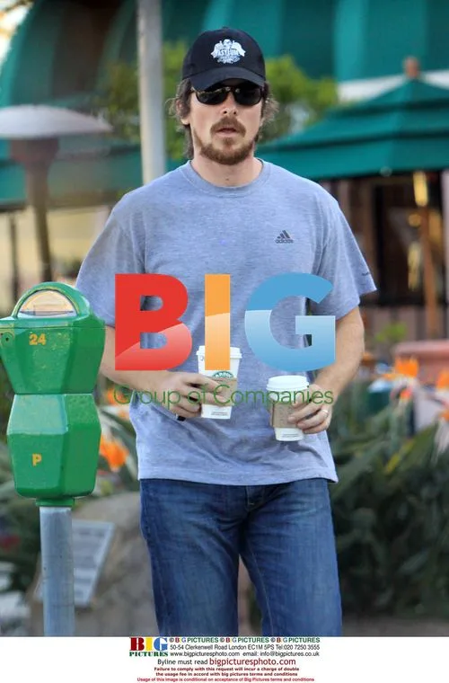 Christian Bale Picks Up Daughter From School