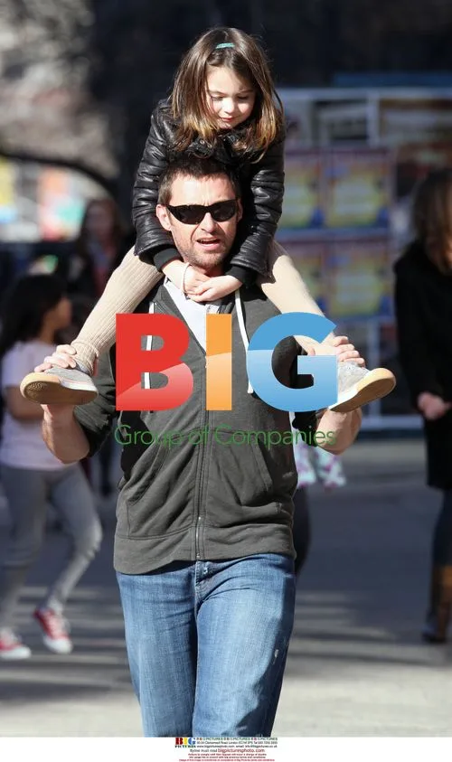 Hugh Jackman Picks Up Daughter Ava