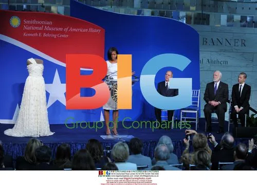 Michelle Obama and Jason Wu pose at Smithsonian