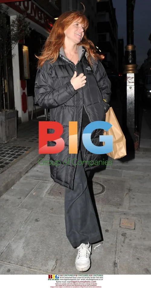 Patsy Palmer Shopping in London