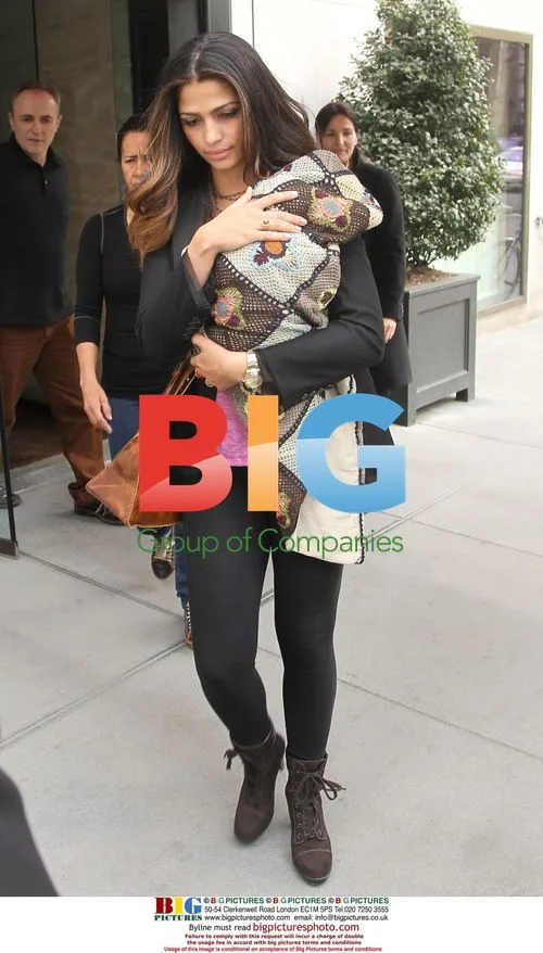 Camila Alves with daughter Vida