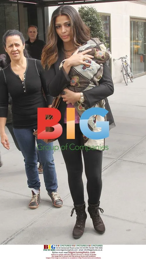 Camila Alves and daughter Vida out in NYC