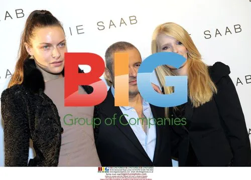 Celebrities at Elie Saab Fashion Show