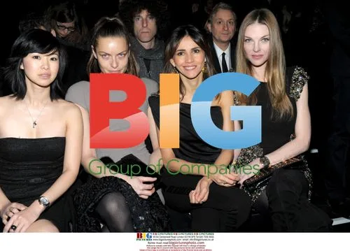 Celebrities at Elie Saab Fashion Show