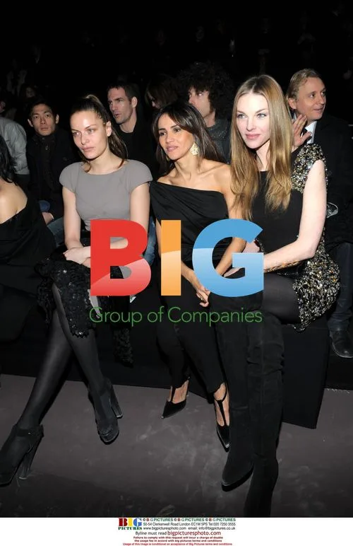 Celebrities at Elie Saab Fashion Show