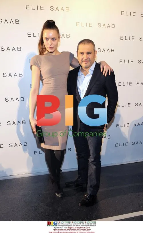 Celebrities at Elie Saab Fashion Show