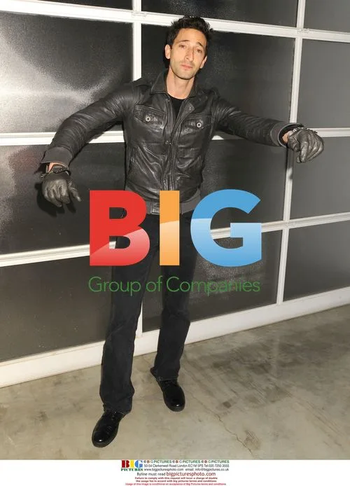 Adrien Brody at Gagosian Gallery Opening