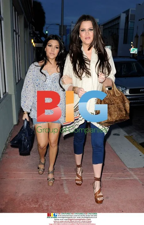 Kardashian Sisters Filming in Miami