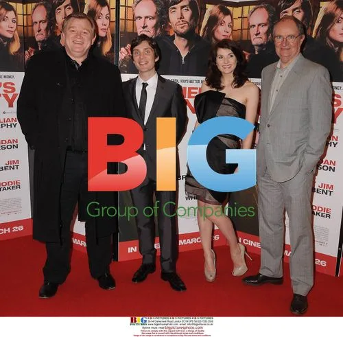 Gleeson, Murphy, Whittaker, and Broadbent at 'Perrier\'s Bounty' Premiere