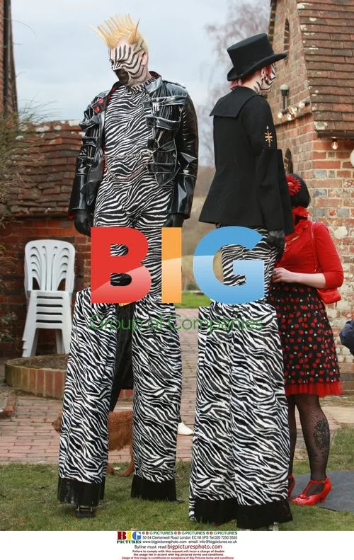 Pete Bennett and Cherry Gemma's Fancy Dress Wedding
