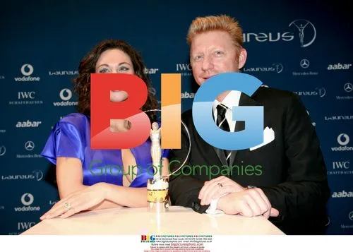 Lily and Boris Becker at Laureus World Sport Awards 2010