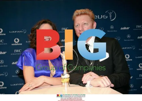 Boris Becker and Lilly Attend Laureus Awards