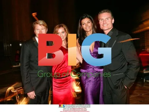 Mika Hakkinen, Marketa Krematova, David Coulthard and Karen Minier at Laureus World Sport Awards 2010