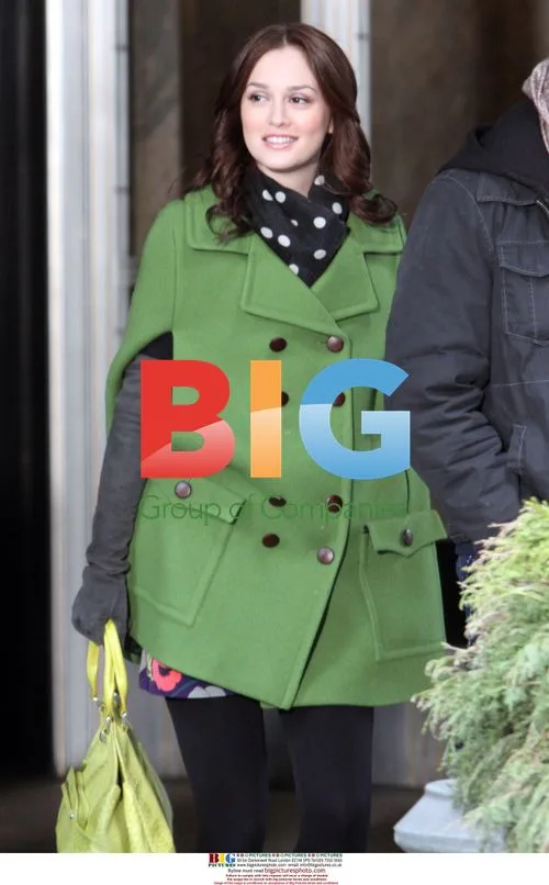 Leighton Meester on 'Gossip Girl' Set