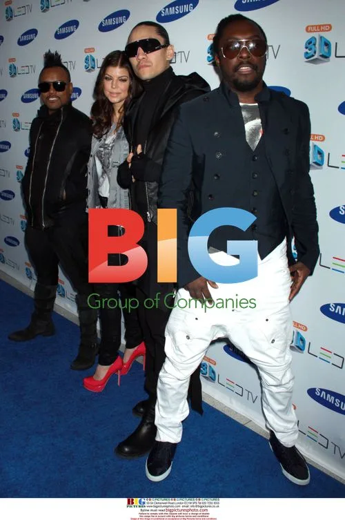 Black Eyed Peas at Samsung 3D TV Launch Party