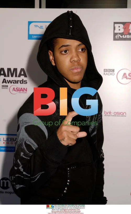 Chipmunk at Lebara Mobile Asian Music Awards