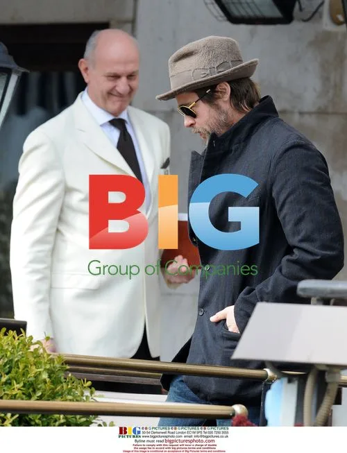 Angelina Jolie and Brad Pitt in Venice