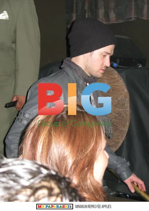 Justin Timberlake Interacts with Gogo Dancer