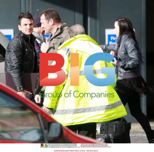 Peter Andre Arrives at Birmingham Concert