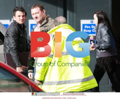 Peter Andre Arrives at Birmingham Symphony Hall