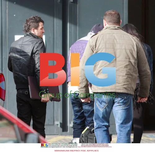 Peter Andre Arrives at Birmingham Symphony Hall