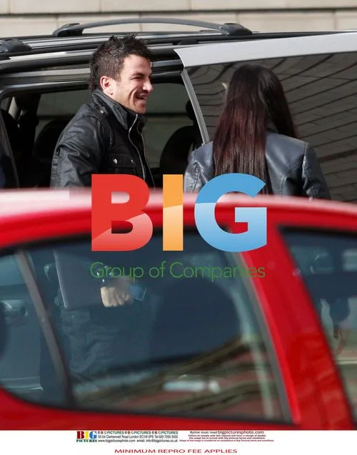 Peter Andre Arrives at Concert