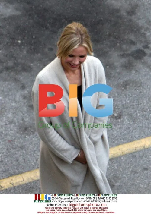 Cameron Diaz on 'Bad Teacher' Film Set